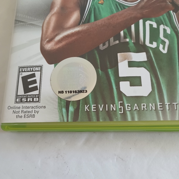 X-box 360 Live Kevin Garnett 2 KSports NBA 2K9 Video Game Complete - Picture 12 of 15